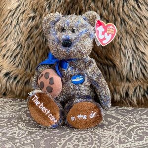Midwest Airlines Beanie Baby - Chocolate Chip